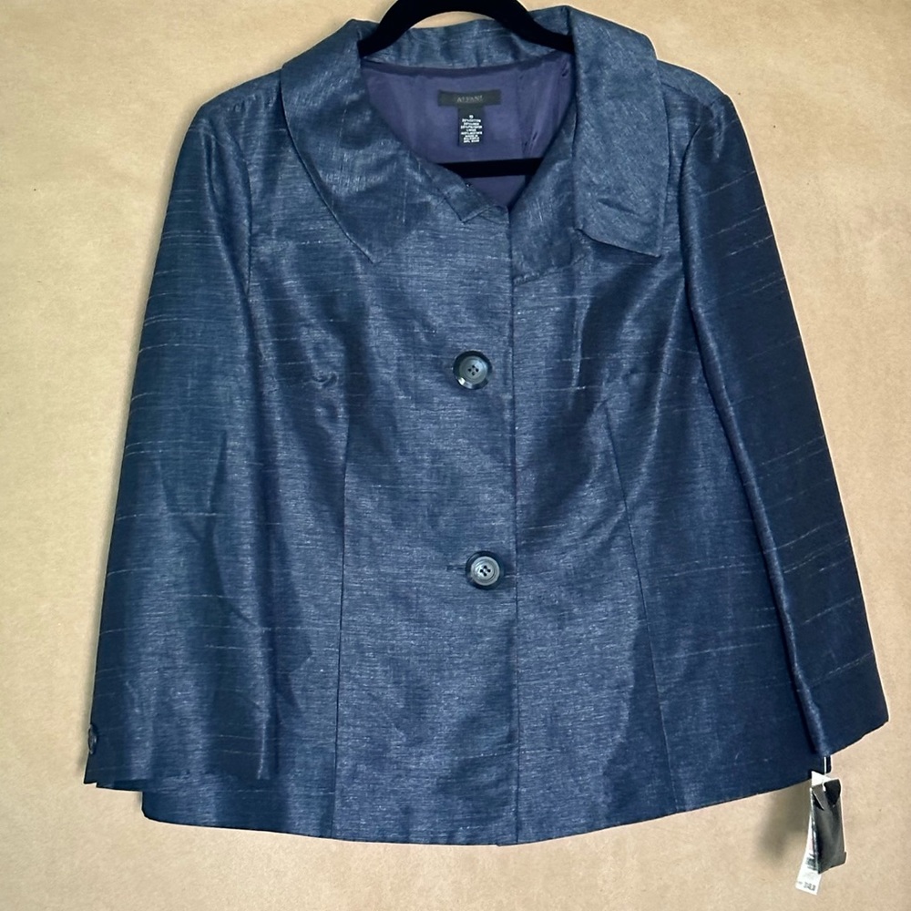 NWT Alfani Venice blazer pea coat